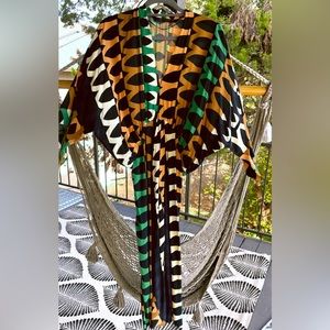 ZARA WOMAN** Kimono style butterfly sleeve dress SIZE M